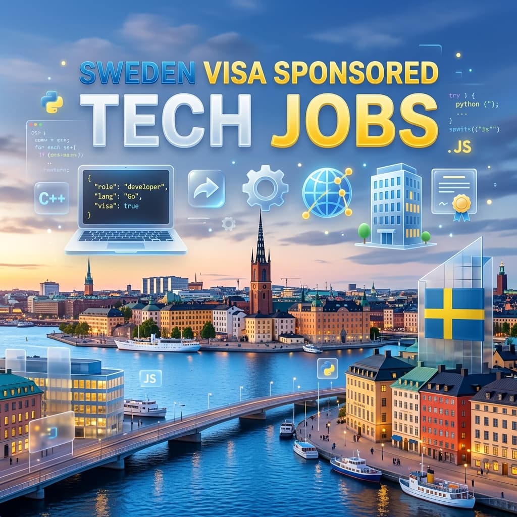 25+ Visa Sponsored Software Jobs in Sweden (Apply Directly) 2026